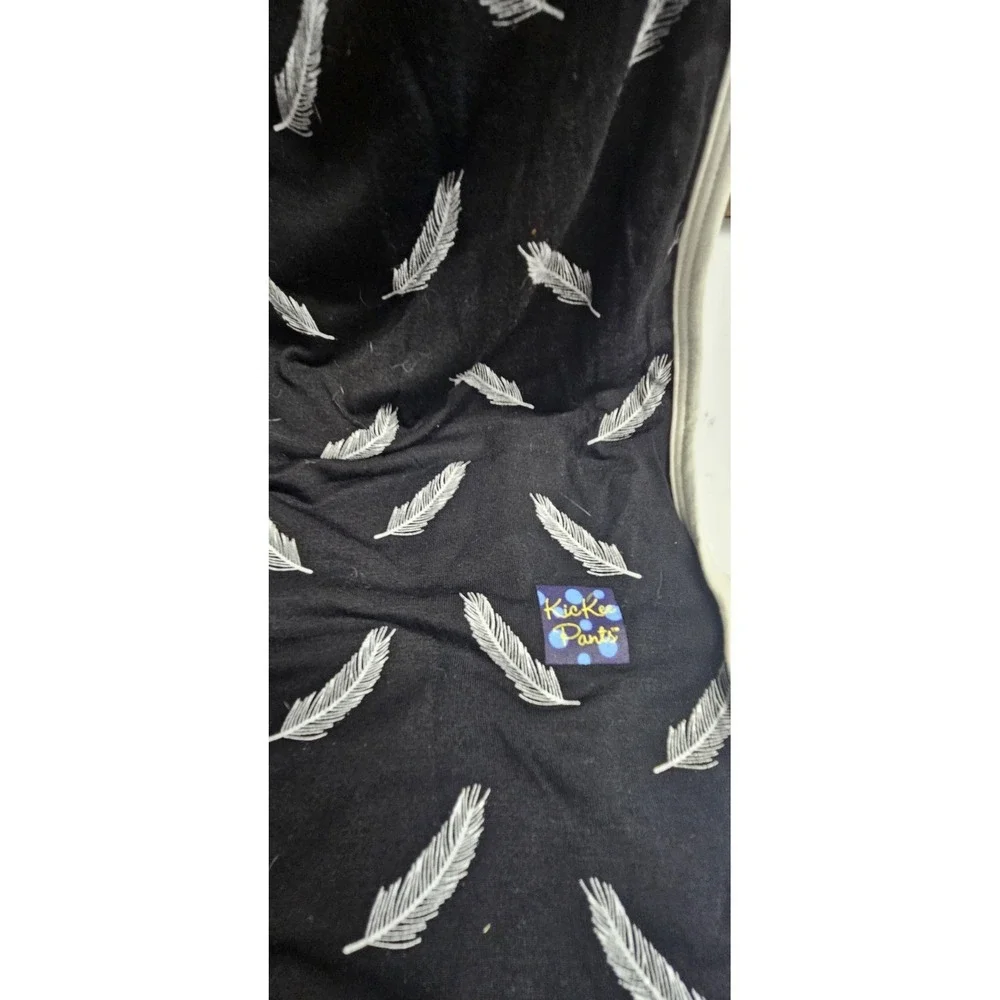 Kickee Pants stroller blanket midnigh falling feather‎ Bamboo Viscose O/S